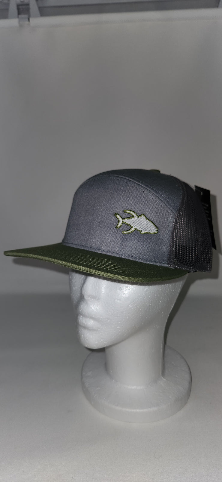 Tuna - P787 5 Panel Heather Grey-Loden for Outrigger&