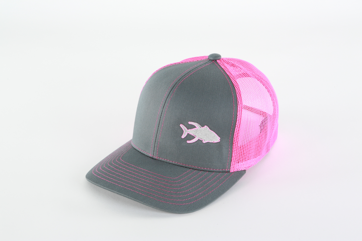 Tuna - Pink on Grey
