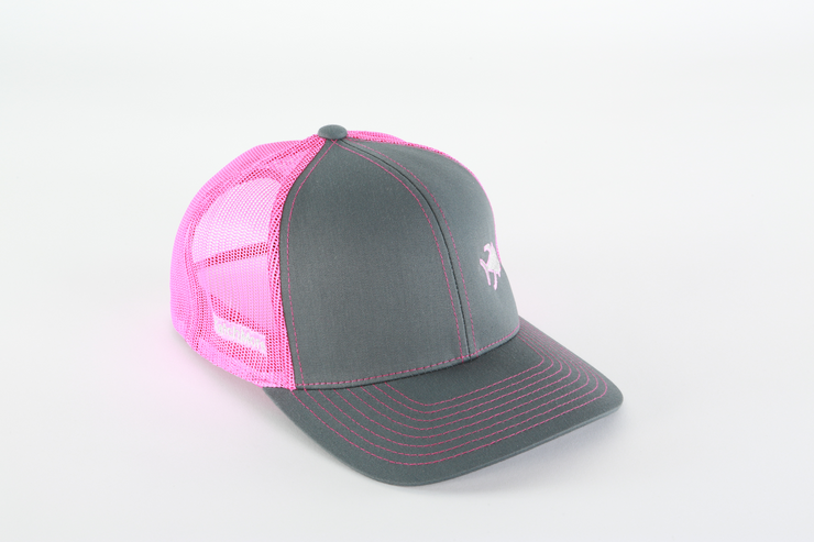 Tuna - Pink on Grey