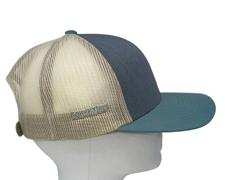 ACE - Gray + Blue + Tan / Silver Tuna 13048